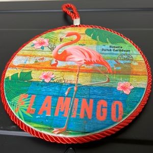 New Flamingo Ceramic Pot Holder